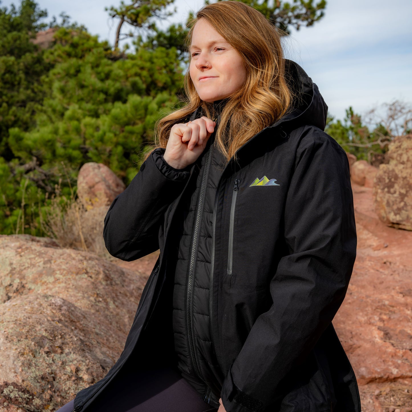 EverCrest Maternity Jacket System: Puffer and Shell 18-in-1